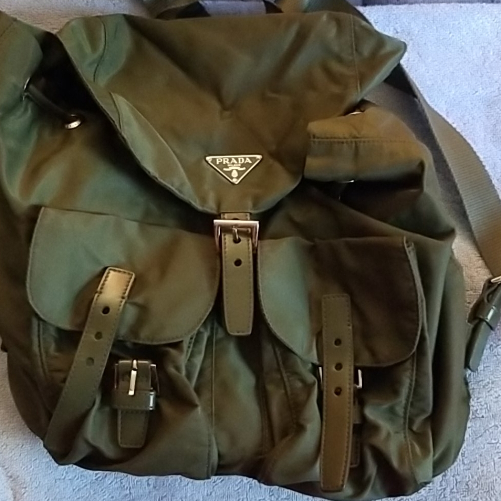 Prada backpack handbag
